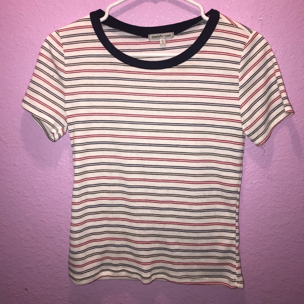 Stripes Crop Top